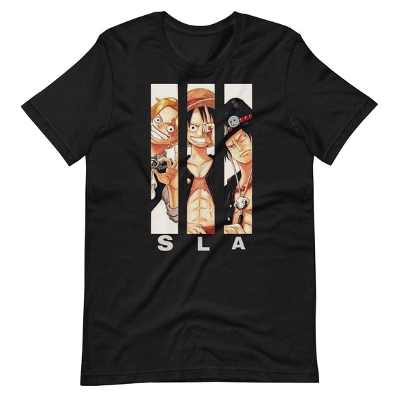 SLA Anime Unisex t-shirt, One Piece Shirt, Monkey D. Luffy Shirt, Luffy Fan - Picture 8 of 8